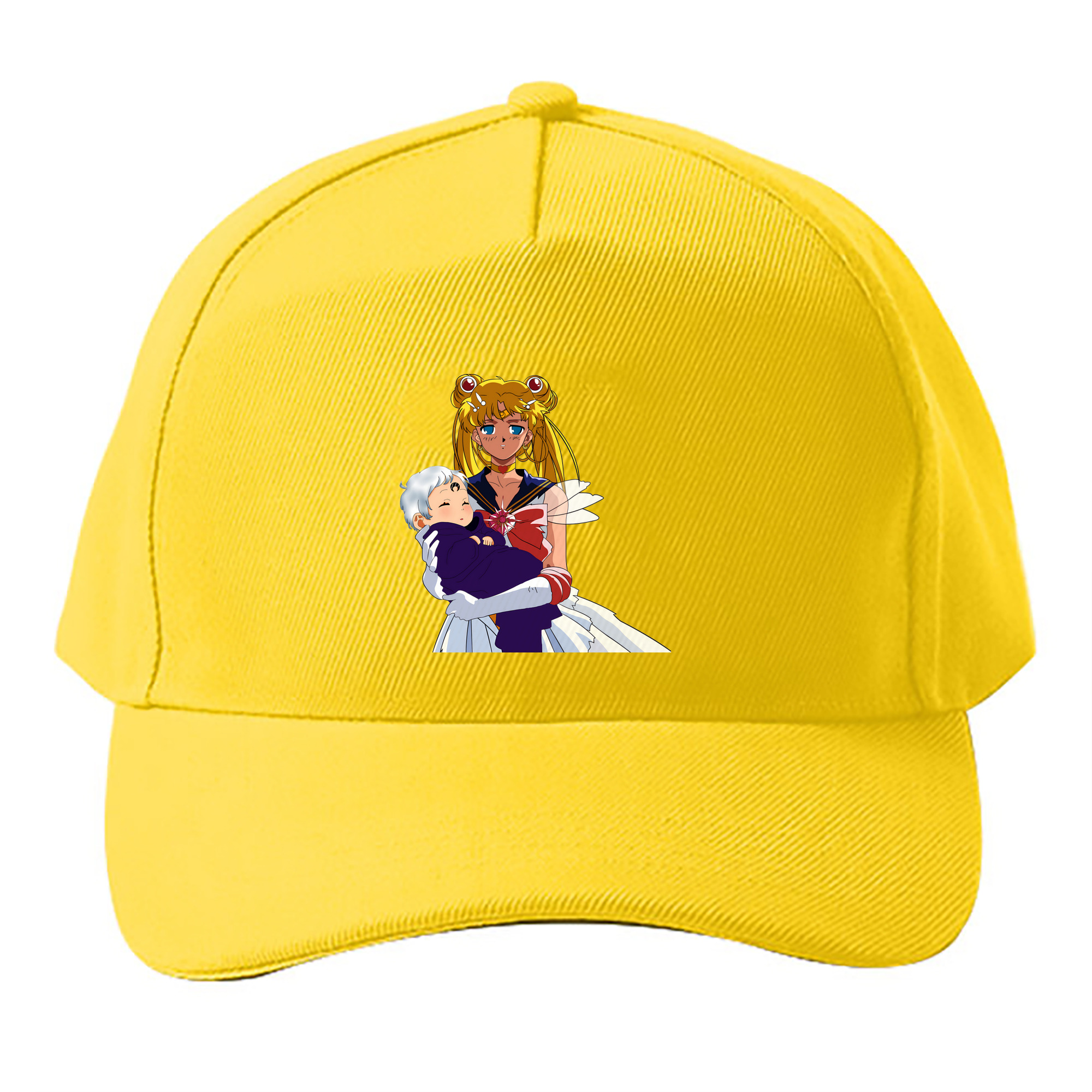 （画像用） 美少女戦士セーラームーン 月野 うさぎ つきの うさぎ Sailor Moon Tsukino Usagi ベースボールキャップ 綿100％ 男女兼用 帽子 スポーツ